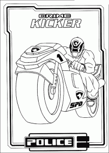 Image De Power Rangers à Télécharger Et Colorier