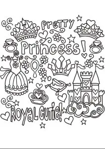 Doodle princesse