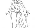 Coloriage princesse 10