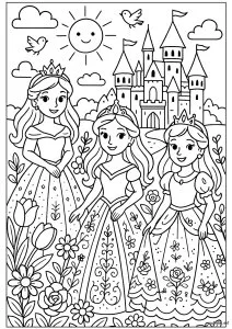 Les Trois Princesses du Royaume Féerique
