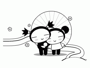 Coloriage De Pucca à Télécharger