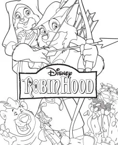 Tous les personnages de robin des bois