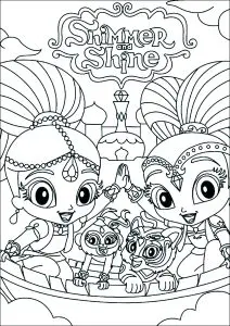 Shimmer et shine avec tala 