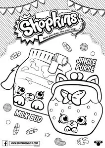 Shopkins : jungle purse