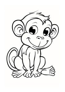 Singe Au Regard Espiègle