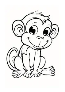Singe Au Regard Espiègle