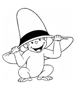 Image De Singe à Imprimer Et Colorier