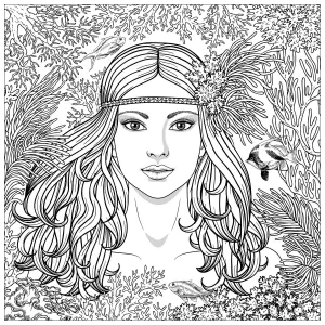 Potrait De Sirène