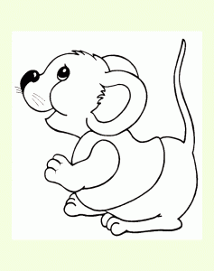 Coloriage De Souris à Télécharger