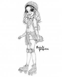 Coloriage De Soy Luna à Colorier Pour Enfants
