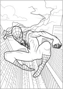Spider man et buildings