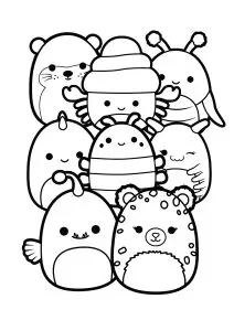 Insectes et Animaux Squishmallow