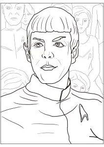 Spock interprété par zachary quinto