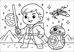 Jedi avec bb8