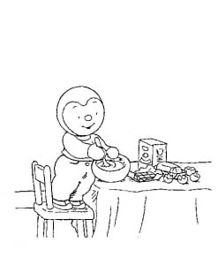 Coloriage De T'choupi Pour Enfants