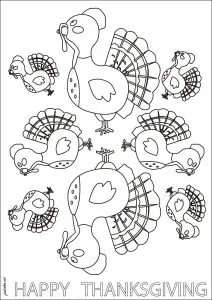 Dindes De Thanksgiving