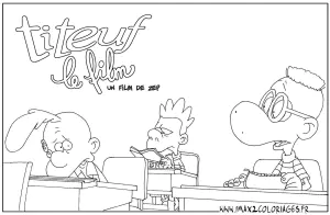 Coloriage De Titeuf à Imprimer
