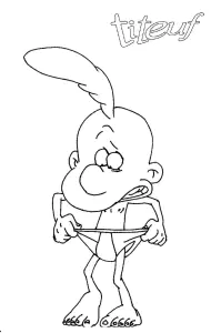 Coloriage De Titeuf Pour Enfants