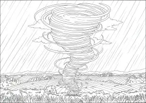 Une tornade géante sème le chaos