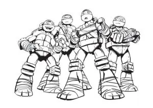 Tortues Ninja Style Moderne