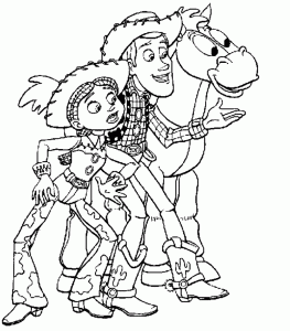 Coloriage toy story 12