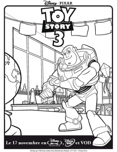 Coloriage de Toy Story à imprimer