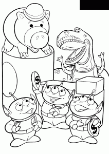 Coloriage toy story 2