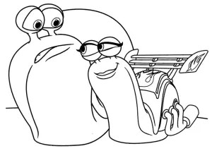 Coloriage De Turbo Pour Enfants