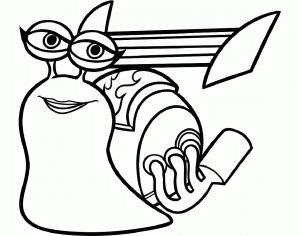 Coloriage De Turbo Pour Enfants
