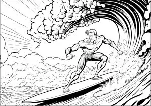 Surfer des vagues