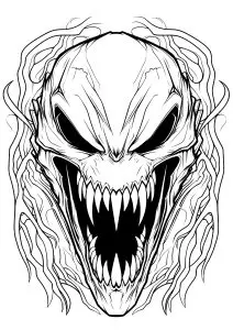 Visage de venom