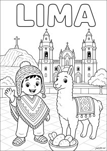 Lima : rencontre avec un lama