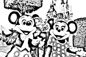 coloriage-violetta-martina-stoessel-disneyland-paris