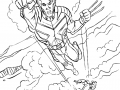 Coloriage De X Men Gratuit à Colorier