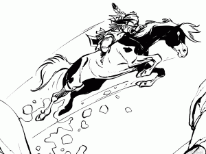 Dessin De Yakari Gratuit à Télécharger Et Colorier