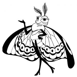 This Pretty Dragonfly Shows You Its Wings So That You Can Add Some Colors To It.