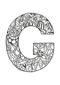 Alphabet To Download For Free : G