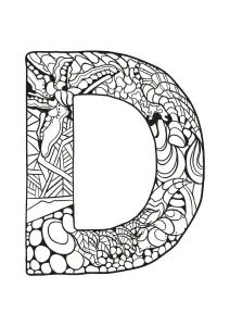 Alphabet To Print : D