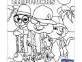 Alvin And The Chipmunks Coloring Page For Kids