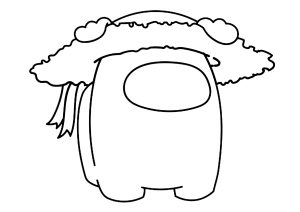 With A Straw Hat