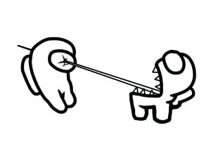 Fighting Between Among Us Characters