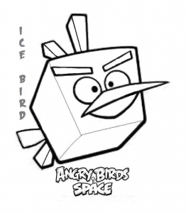 Angry birds coloring pages for kids