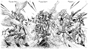 Avengers Coloring Page To Print For Kids