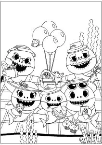 The Baby Shark Family Picnic