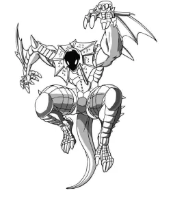 Bakugan Coloring Page To Print For Free