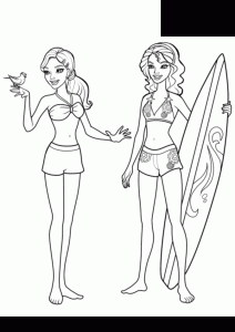 Barbie Coloring Page To Download For Free