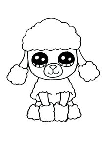 Little sheep (girl) Beanie Boo