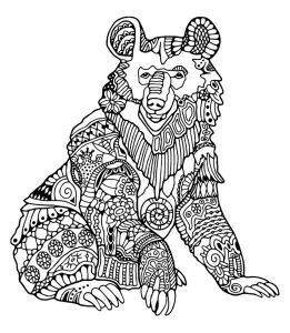 Sitting Bear
