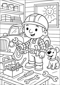 Bob the handyman and little dog