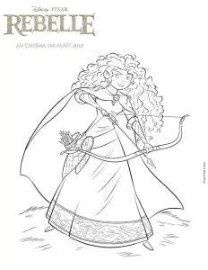 Merida and her bow